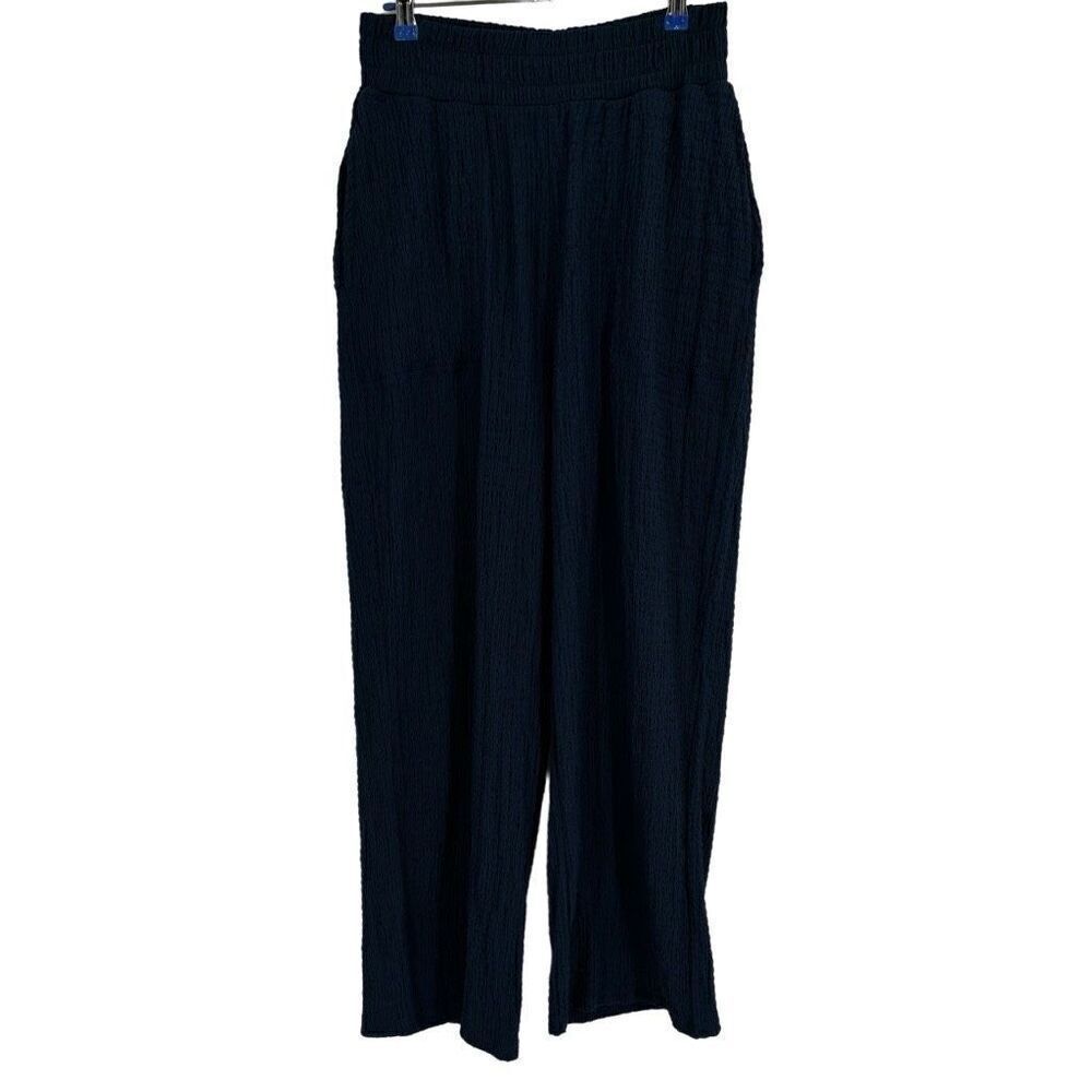 Free People‎ Beach Wide Leg Pants Blue Small